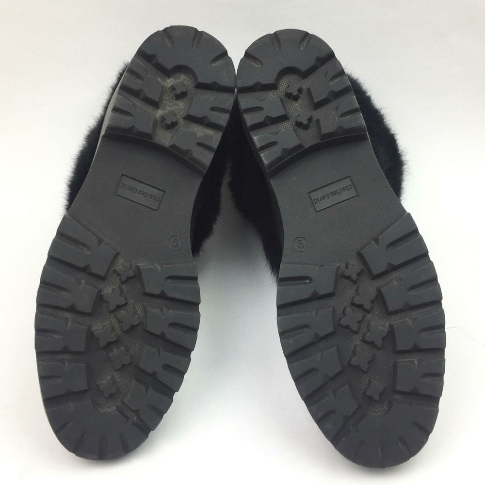 CHARLES DAVID Regent Boot with Genuine Rab… - Picture 12 of 15